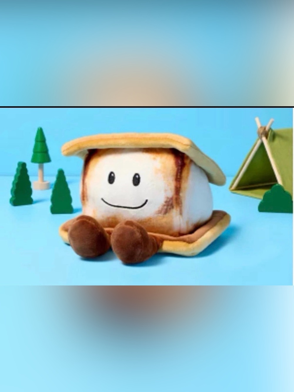 Gigglescape 5" Smores Plush Stuffed Animal Toy NEW